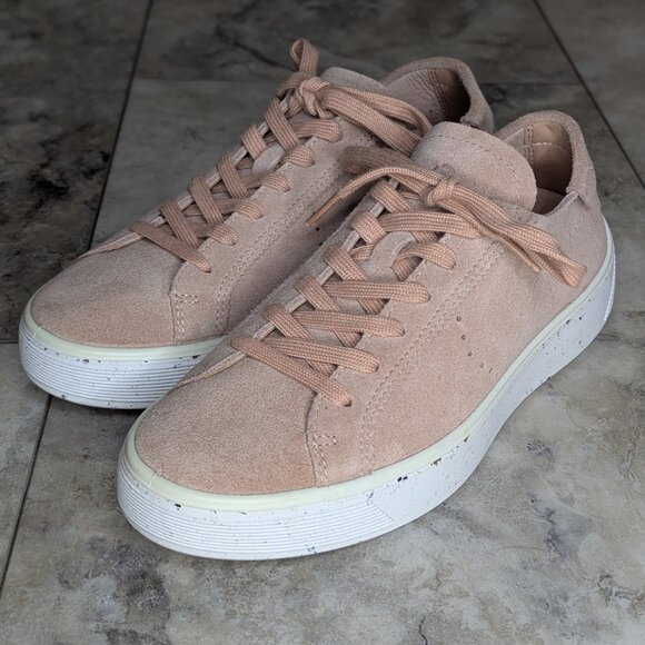 ECCO Street Tray Nubuck Sneakers (size 38/women's 7.5) - Picture 1 of 9